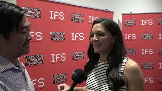 Monica Young Carpet Interview for Concerto for Abigail  IFS Film Fest 2024