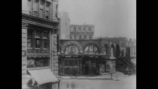 Demolishing and Building Up the Star Theatre 1901 AMB