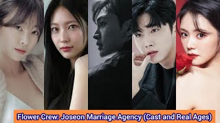 Flower Crew Joseon Marriage Agency 2019  Cast and Real Ages  Kim Min Jae Gong Seung Yeon 