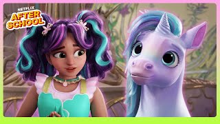 Ava Sneaks a Baby Unicorn into School  Unicorn Academy  Netflix After School