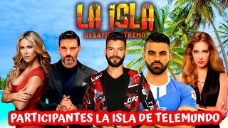 LOS PARTICIPANTES DE LA ISLA DESAFIO EXTREMO de Telemundo 2024