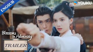 Trailer Hu Yitian remains devoted to Zhang Jingyi through hardships  Blossoms in Adversity  YOUKU