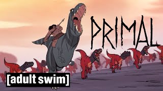 Primal  Raptor Pack  Stream Now On All 4  Adult Swim UK 