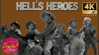 Hells Heroes 1929  4K  Western  Charles Bickford Raymond Hatton Fred Kohler