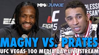 UFC Fight Night 247 Magny vs Prates Media Day Live Stream  UFC Vegas 100