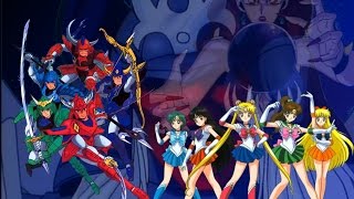 Sailor Moon  Ronin Warriors Transformations no ToumaRowen