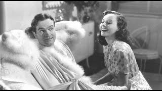 Funny playful 1941 comedy  Nothing But the Truth  with Bob Hope and Paulette Goddard