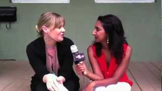 Kristin Booth Interview  First Weekend Club on the set of Sex After Kids