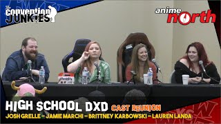 High School DxD Reunion Josh Grelle Jamie Marchi Brittney Karbowski Lauren Landa Anime North 2019