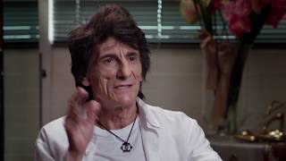 Ronnie Wood  Somebody Up There Likes Me Documentary Clip