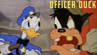 Officer Duck 1939 Disney Donald Duck Cartoon Short Film  Review