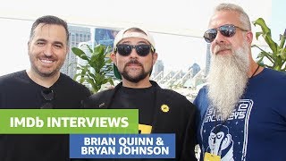 Tell Em SteveDave Hosts Brian Quinn  Bryan Johnson Catch Up With Kevin Smith at ComicCon