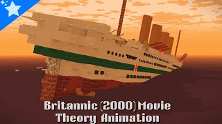 Sinking of Britannic 2000 Movie Theory  Minecraft Animation