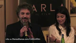 CARLA il film presentazione del cast  CARLAilFilm  CarlaFracci