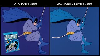 The Adventures of Batman SD vs HD Clip