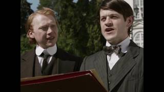 Iwan Rheon and Rupert Grint in Urban Myths