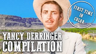 Yancy Derringer Compilation  COLORIZED  Western TV Series