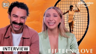 Aidan Turner  Ella Lily Hyland on the perfect match for FifteenLove