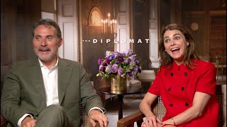 THE DIPLOMAT Season 2 Interview Keri Russell Rufus Sewell Ali Ahn David Gyasi Debora Cahn