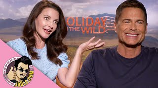 Rob Lowe and Kristin Davis Interview for Holiday in the Wild
