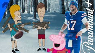 Josh Allen  Peppa Pig Ruin Beavis Campfire  Going Long  A Mountain of Entertainment  Paramount