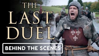 The Last Duel  Exclusive Behind the Scenes Clip 2021 Matt Damon Adam Driver