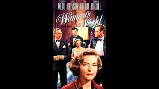 Womans World 1954 Lauren Bacall Clifton Webb June Allyson Van Heflin Fred MacMurray  Drama