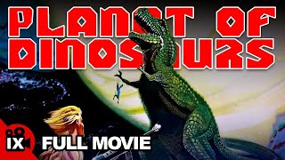 Planet of Dinosaurs 1977  RETRO SCIFI MOVIE  Mary Appleseth  Harvey Shain