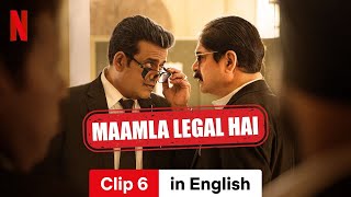 Maamla Legal Hai Season 1 Clip 6  Trailer in English  Netflix