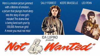 Not Wanted 1949 Sally Forrest Drama  Full Length Movie