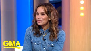 Jennifer Grey talks about new movie Gwen Shamblin Starving for Salvation l GMA