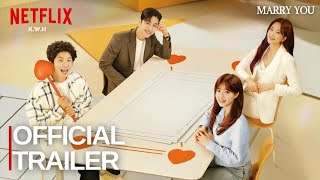 MARRY YOU 2024 Korean Drama  Official Trailer  Lee Yi Kyung  Jo Soo Min  JunHoe