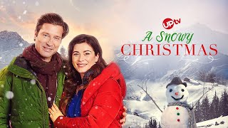 A Snowy Christmas  Movie Starring Elysia Rotaru and Damon Runyan