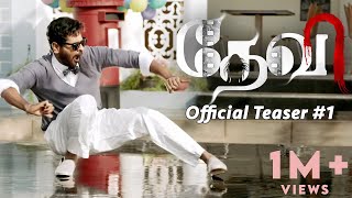 DeviL  Official Teaser 01  Prabhudeva  Tamannaah  Vijay