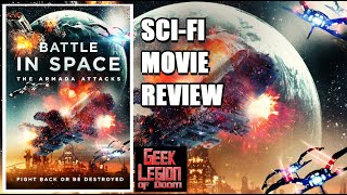 BATTLE IN SPACE  THE ARMADA ATTACKS  2021 Doug Jones  SciFi Anthology Movie Review