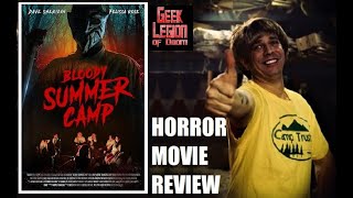 BLOODY SUMMER CAMP  2021 Felissa Rose  Slasher Horror Comedy Movie Review