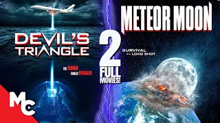 Devils Triangle  Meteor Moon  2 Full Disaster Movies  SciFi Movie Double Feature