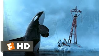 Happy Feet 710 Movie CLIP  Killer Whale Attack 2006 HD