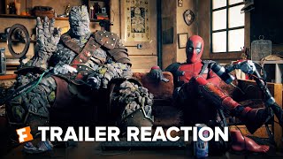 Free Guy Trailer Reaction  Deadpool and Korg 2021  Movieclips Trailers