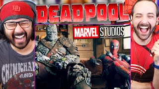 Deadpool And Korg React  DEADPOOL FIRST MCU SCENE  REACTION Teaser Trailer  Free Guy