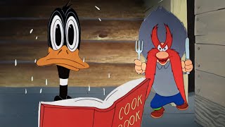 Looney Tunes  Along Came Daffy  Daffy Duck  Yosemite Sam  1947  Classic Cartoon