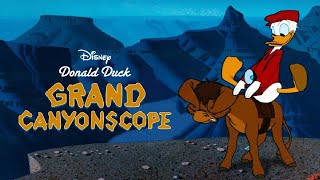 Grand Canyonscope 1954 Disney Donald Duck  Cartoon Short Film  Review