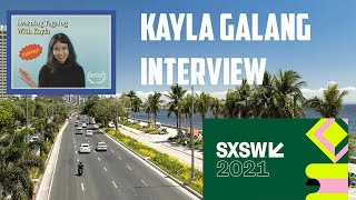 Kayla Abuda Galang Interview  Learning Tagalog with Kayla SXSW 2021