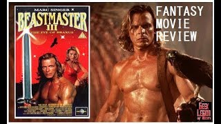 BEASTMASTER III THE EYE OF BRAXUS  1996 Marc Singer  Fantasy Movie Review