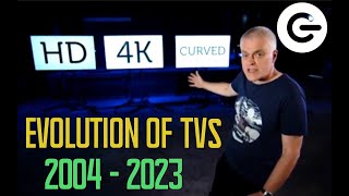 Evolution of TVs from 2004  2023   The Gadget Show