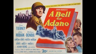 John Hodiak  Gene Tierney in A Bell For Adano 1945  feat Henry Morgan  Hugo Haas