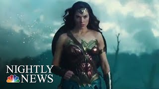 Wonder Woman Sets Record Shatters A Hollywood Glass Ceiling  NBC Nightly News