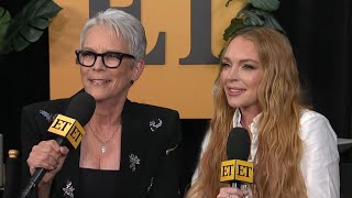 Freakier Friday Lindsay Lohan  Jamie Lee Curtis on CAMEOS and Chad Michael Murray Exclusive