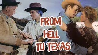 FROM HELL TO TEXAS HD 1958  Movies Action  Western Movie  Hollywood English Movie