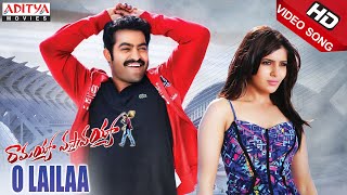 O Lailaa Full Video Songs  Ramayya Vasthavayya Video Songs  JrNTRSamanthaShruti Haasan